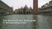 Venedig: Das Wasser auf dem Markusplatz steigt wieder