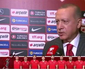 Erdoğan’dan “önümüzdeki maçlara bakacağız” dedirten video