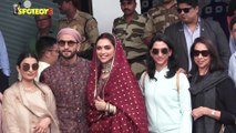 Ranveer Singh and Deepika Padukone return to Mumbai from Amritsar with their families