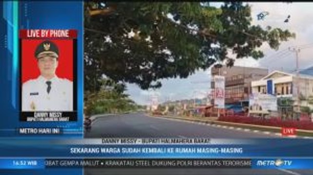 Bupati Halmahera Barat Ajak BNPB Deteksi Dini Gempa Susulan