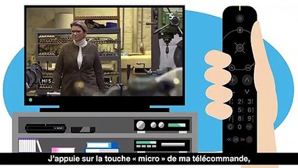 L’assistant vocal Djingo sur la télécommande d'Orange
