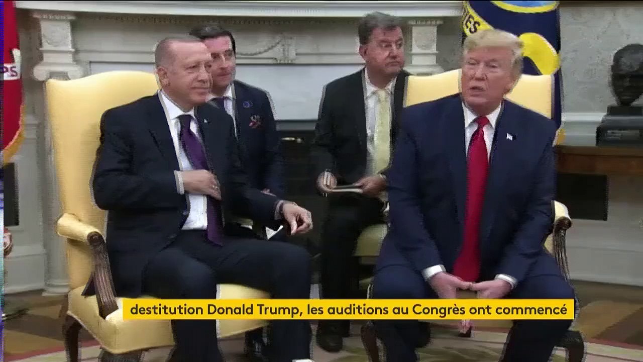 Destitution Donald Trump : les auditions au Congrès ont commencé