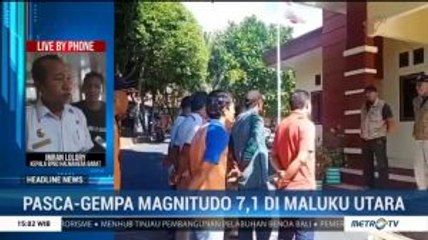 Tải video: Gempa Susulan di Maluku Utara Terus Terjadi, Warga Tetap Beraktivitas