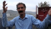 Anadolu Otoyolu'nda tıbbi ilaç yüklü tırın dorsesi yandı - DÜZCE