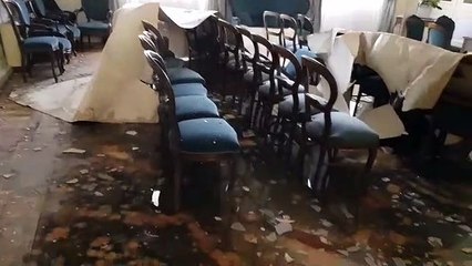 Incendie à la mairie d'Annecy : les dégâts vus de l'intérieur