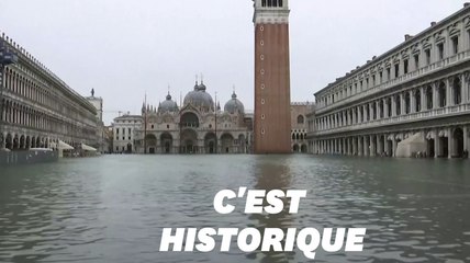 À Venise, la place Saint-Marc à nouveau fermée à cause des inondations
