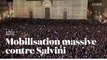 En Italie, Bologne se mobilise en masse contre la Ligue de Salvini