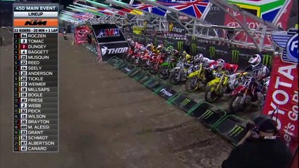 Round 1 Anaheim - 2017 / 450cc Main Event [HD]