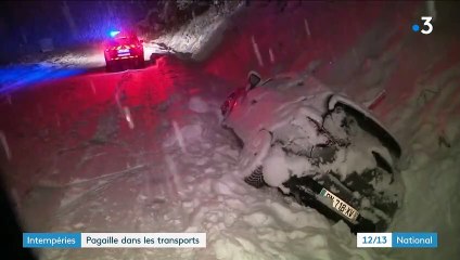 Intempéries : pagaille sur les routes