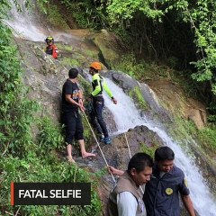French tourist killed taking selfie at Thai waterfall