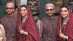 Deepika Padukone & Ranveer Singh Spotted at airport in Golden Temple look | FilmiBeat