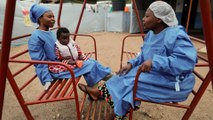 Care for Ebola victims: Survivors help sick in DR Congo