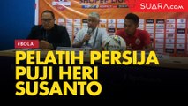 Masuk di Babak Kedua Langsung Cetak Gol, Pelatih Persija Puji Heri Susanto