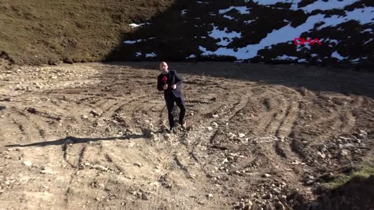 Gümüşhane-valiliğin eski haline getirildiğini açıkladığı 'dipsiz göl' yok oldu