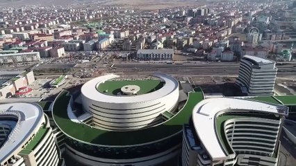 Erzurum Şehir Hastanesinin yüzde 98'i tamamlandı - ERZURUM