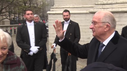 Te Deum en présence du roi Albert II et de la reine Paola