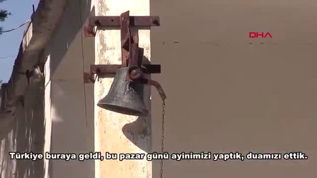 Msb tel abyad'da ermeni kilisesi ibadete açıldı