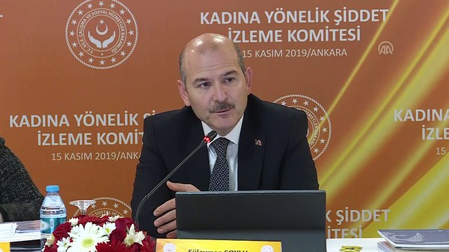 Soylu: '(Kadın cinayetleri) En çok kadın cinayeti işlenen ülkelerin başında Rusya geliyor' - ANKARA