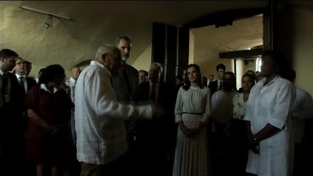 Los Reyes cierran su viaje a Cuba con un homenaje a los españoles caídos en 1898