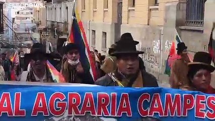 Боливия: сторонники Моралеса идут по Ла-Пасу