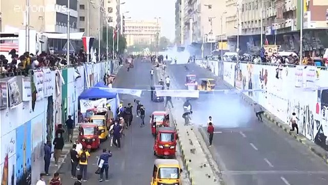 Протесты и столкновения в Багдаде