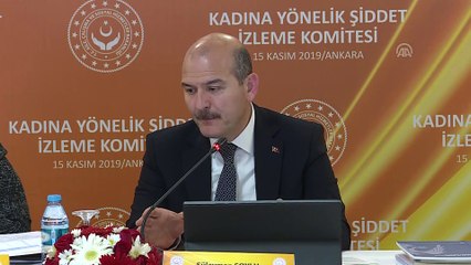 Soylu: 'Cinayetlerin en çok işlendiği mekan yüzde 72,8 ile kadının kendi evi' - ANKARA