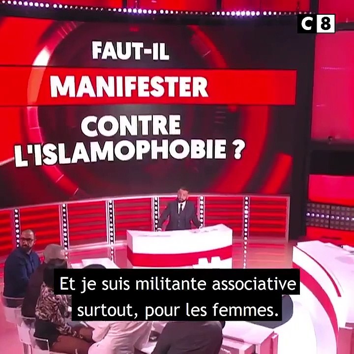 Elle explique pourquoi elle est allée à la marche contre l'islamophobie dimanche dernier à Paris: "On a envie que notre parole soit entendue" - VIDEO