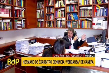 Caso árbitros: afirman que prisión a Cantuarias es venganza de Horacio Cánepa