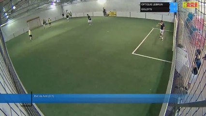 But de Adil (0-1) - OPTIQUE LEBRUN Vs GOLDY'S - 14/11/19 20:00 - LIGUE 1 - Poitiers Game Parc