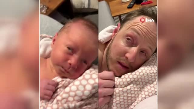 - Avustralyalı komedyenin 7 haftalık bebeğini taklit etiği video sosyal medyada en çok izlenenler...