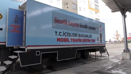 "Mobil Trafik Eğitim Tırı", Niğde'de