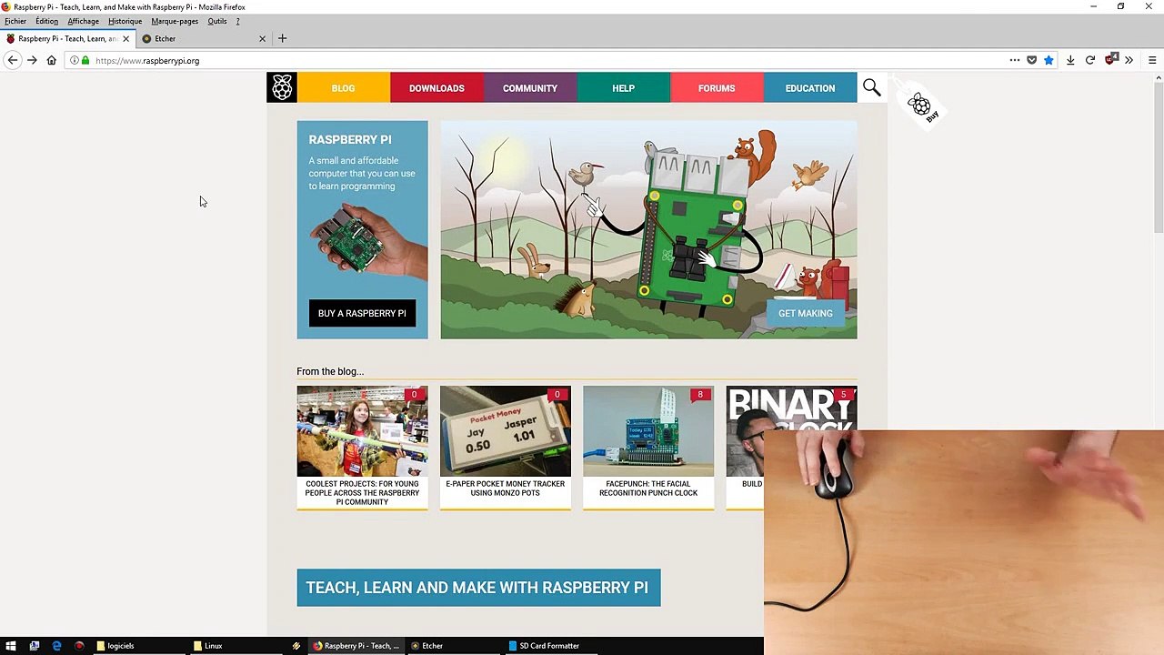 Installer et configurer le Raspberry Pi avec un APN ou un smartphone