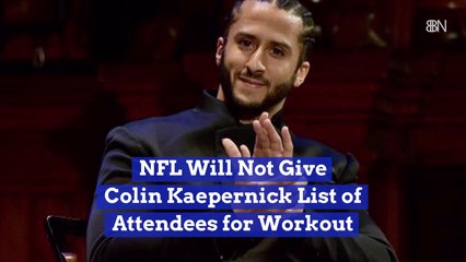 Colin Kaepernick's NFL Workout