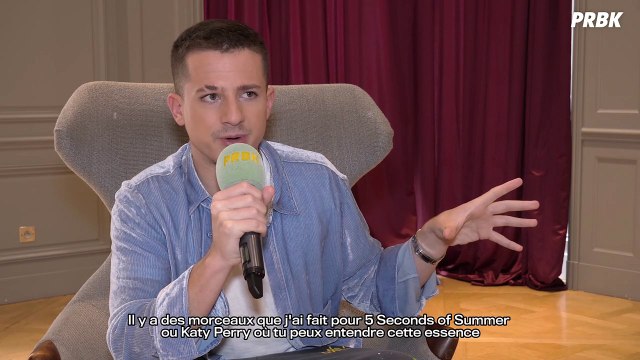 Charlie Puth en interview : son nouvel album, sa collaboration avec Katy Perry... (VIDÉO)