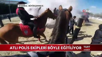Atlı Polis Ekipleri Böyle Eğitiliyor