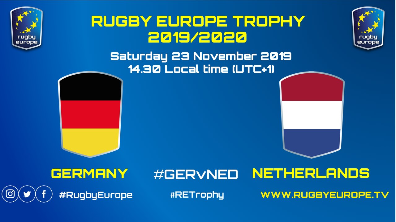GERMANY / NETHERLANDS - RUGBY EUROPE TROPHY 2019/2020