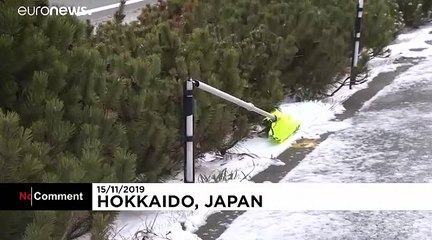 Winter storms set to hit northern Japan