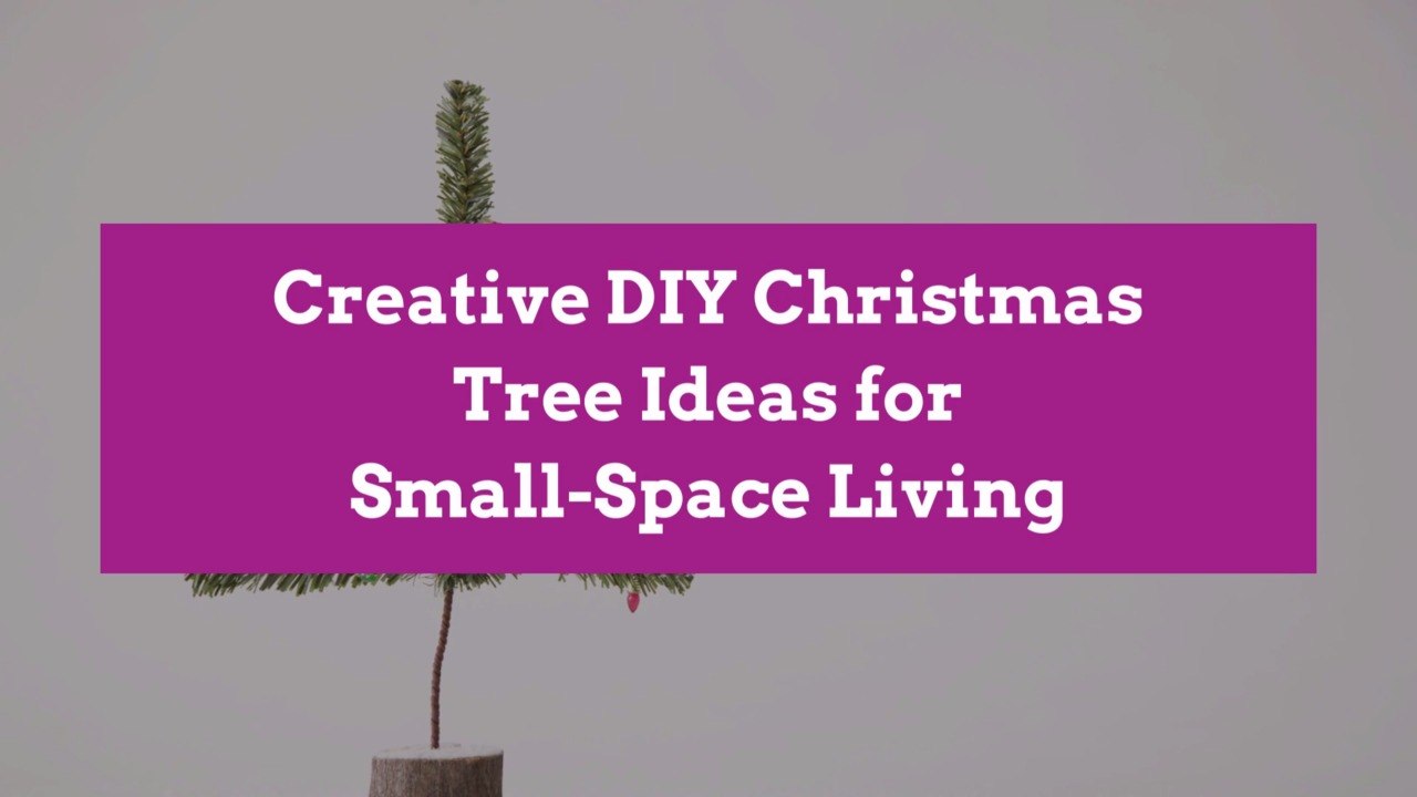 creative-diy-christmas-tree-ideas-for-small-space-living-video