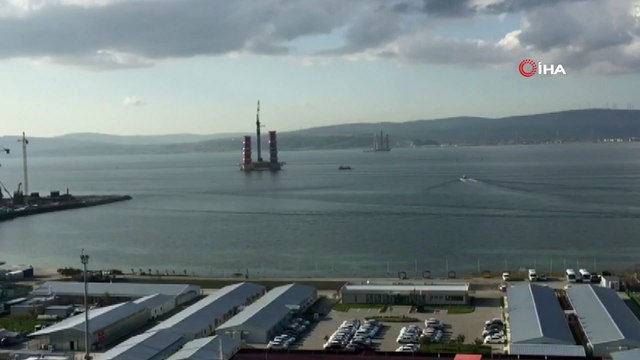 1915 Çanakkale Köprüsü'nde çalışmalar aralıksız sürüyor