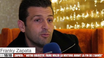 Franky Zapata : "notre objectif est de faire voler la voiture avant la fin de l'année"