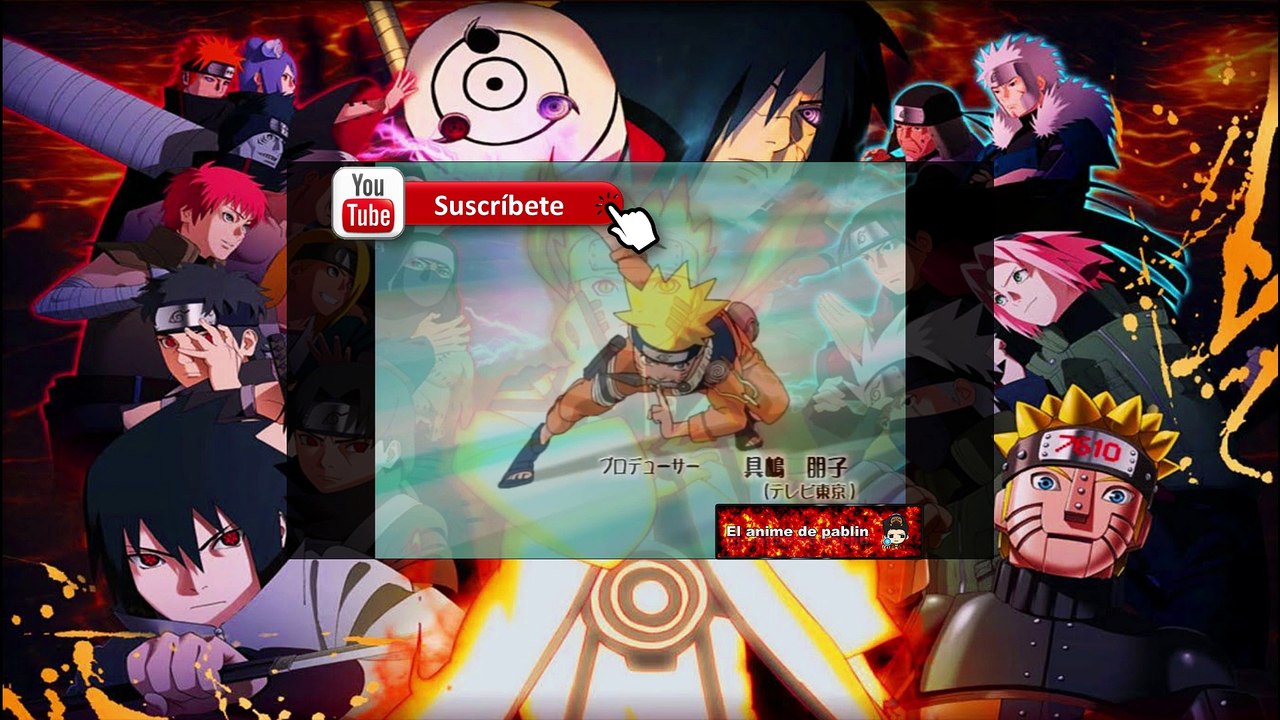mi primer video anime naruto