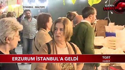 Erzurum İstanbul'a Geldi