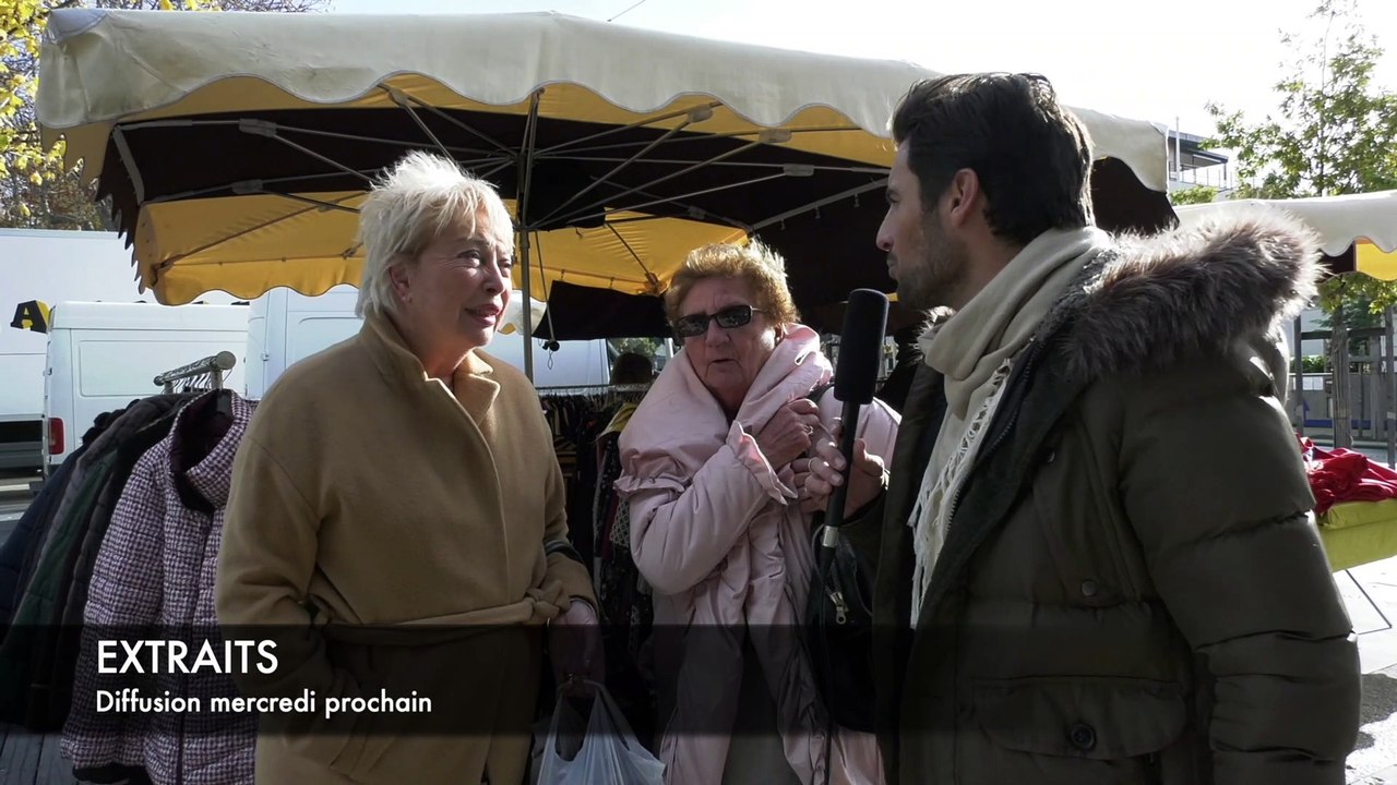 EXTRAITS : Micro trottoir au Marché municipal de La Teste