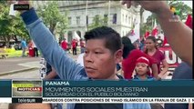 Panamá: organizaciones sociales expresan apoyo al pueblo boliviano