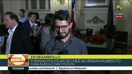 Senado chileno acuerda un plebiscito para reforma constitucional