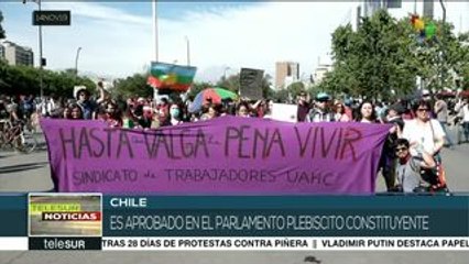 Chile: es aprobado en el Parlamento plebiscito constituyente