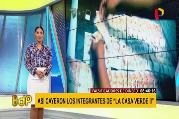 “La casa verde”: cayeron los 13 miembros de esta banda dedicada a falsificar billetes