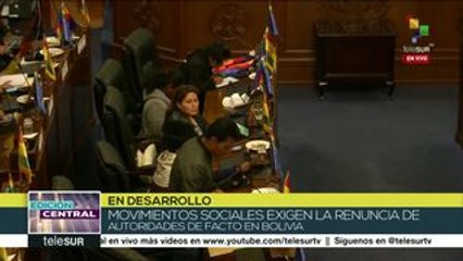 Senado boliviano busca reestructurar su directiva