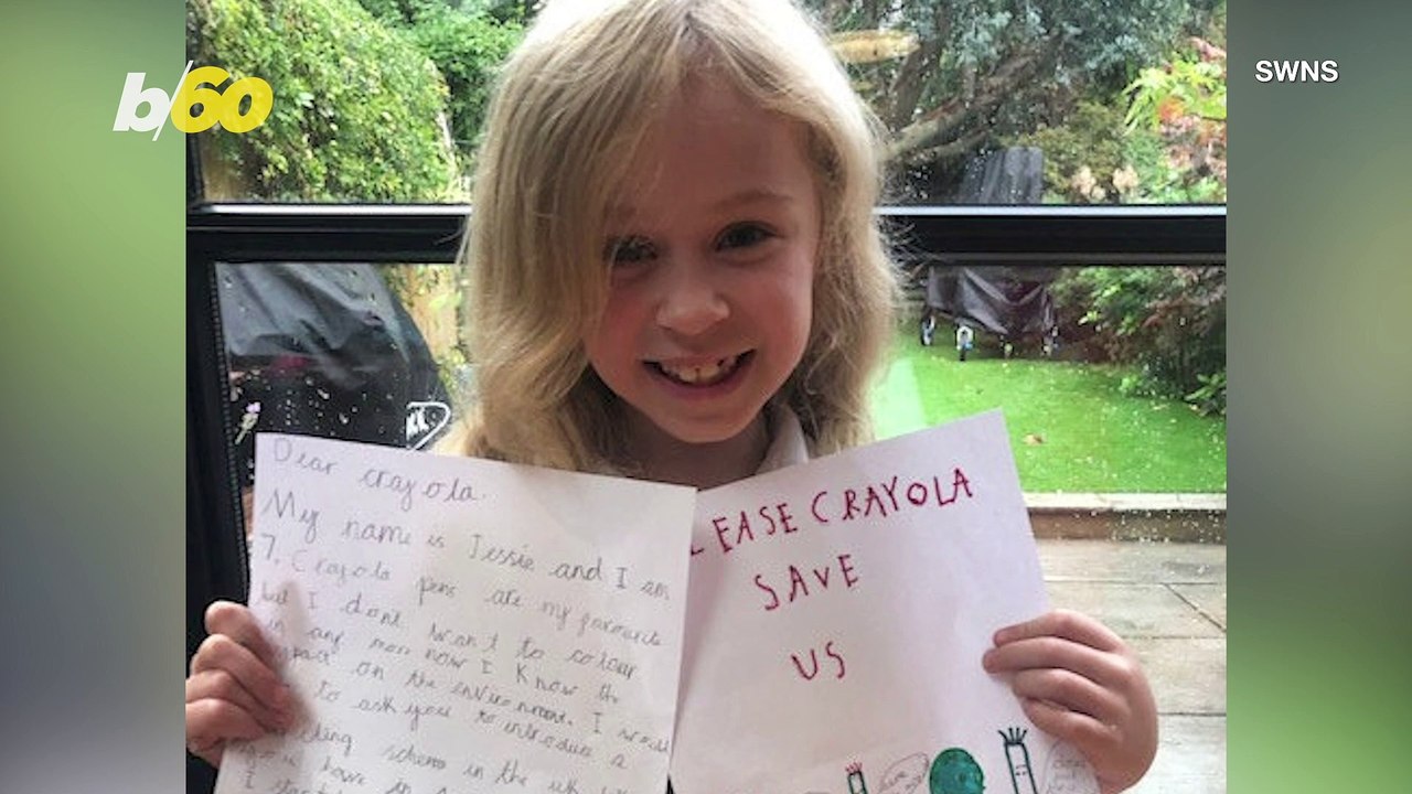 7-Year-Old Activist Calling on Crayola to Be More Eco-Friendly