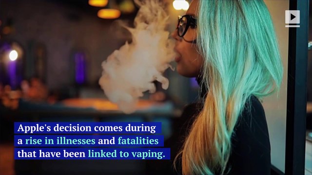 Apple Bans Vaping Apps From App Store